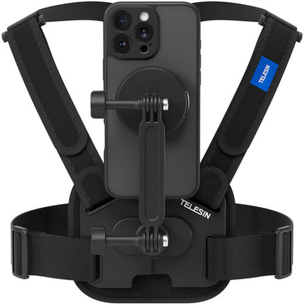 TELESIN Arnés Deportivo Ajustable con Absorción para iPhone 16 Pro Max