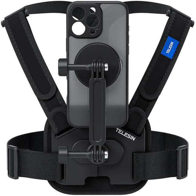 TELESIN Arnés Deportivo Ajustable con Absorción para iPhone 16 Pro Max