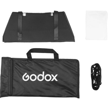 Godox Softbox con Rejilla para Paneles de Luz LED LP600Bi y LP600R Control Direccional y Luz Difusa