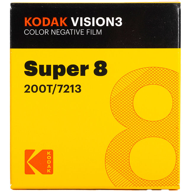 Kodak VISION3 200T Película Negativa Color Tungsteno 50 pies Super 8