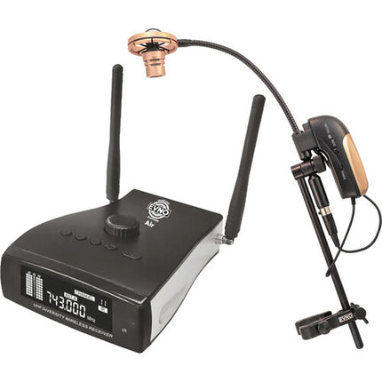 Evno TPX2-Air Sistema de Micrófono Inalámbrico Compacto para Trompeta 262 Pies Alcance y 12 Horas Batería