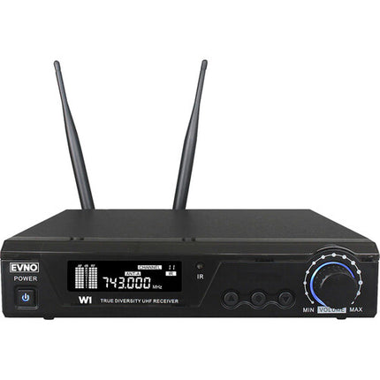 Evno TPX2-W1 Sistema de Micrófono Inalámbrico para Trompeta 492' Alcance 12-14h Batería