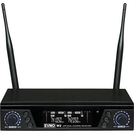 Evno TPX2-W2 Micrófono Inalámbrico Dual para Trompeta 328' Alcance 12-14h Batería