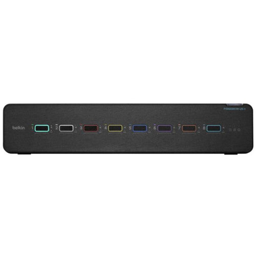 Belkin Universal 2nd Gen Switch KVM seguro 8 puertos pantalla dual 4K 60Hz