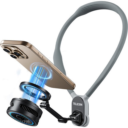 TELESIN Enfriador Magnético para Smartphones y Tablets con Carga Inalámbrica y Ventilador de 27W