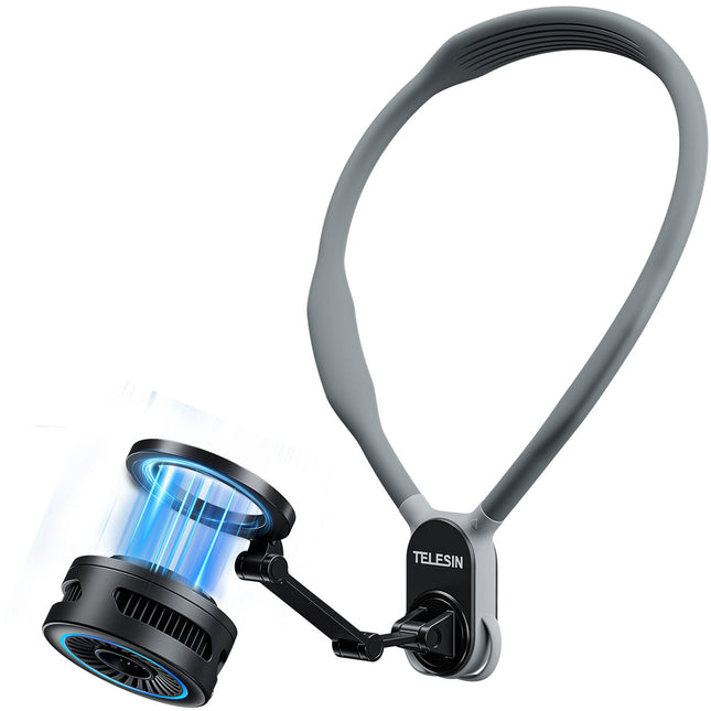 TELESIN Enfriador Magnético para Smartphones y Tablets con Carga Inalámbrica y Ventilador de 27W