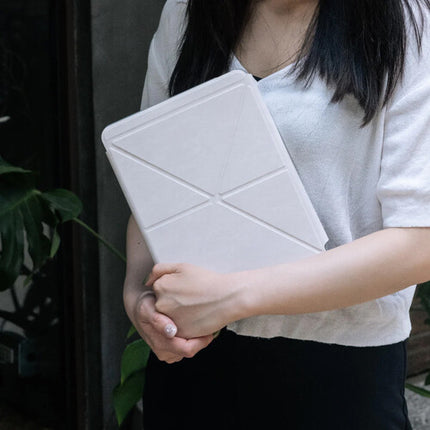 Moshi VersaCover Funda para iPad Air 11 y 10.9 Pulgadas Beige Savanna