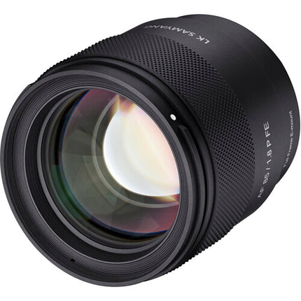 Samyang AF 85mm f1.8 P FE Objetivo para Sony E Full Frame f1.8-f22