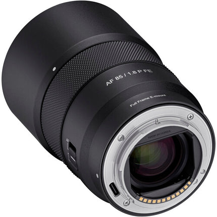 Samyang AF 85mm f1.8 P FE Objetivo para Sony E Full Frame f1.8-f22