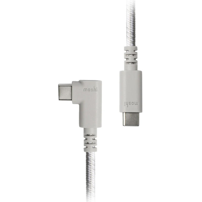 Moshi Integra Cable USB-C a USB-C ángulo recto 4.9 pies 240W 480Mb/s