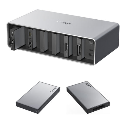 Lexar Professional Estación de Acoplamiento con SSD 4TB y Lector CFexpress 4.0 Tipo B