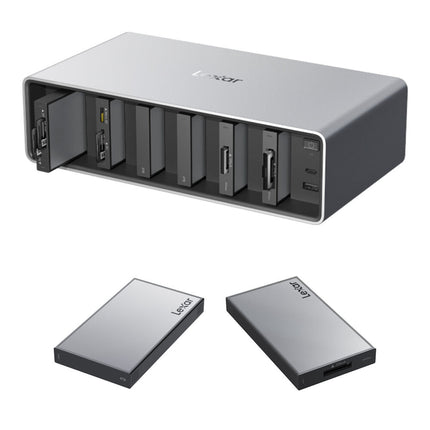 Lexar Professional Workflow Station con SSD 4TB 2000MBs y Lector CFexpress 4.0 Type A