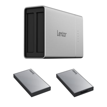 Lexar Professional Workflow Go estación de acoplamiento con SSD 2TB y lector CFexpress 4.0 Type A