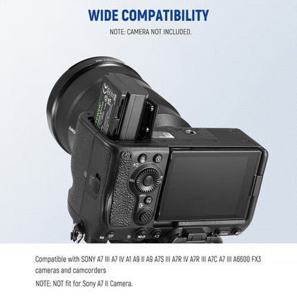 Neewer NP-FZ100 Kit Doble Batería y Cargador con Pantalla LED y Soporte SD