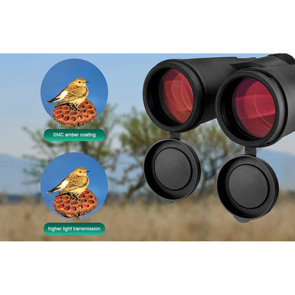 SVBONY 8x32 SV202 ED Prismáticos Compactos con vidrio ED y 409 pies de campo visual