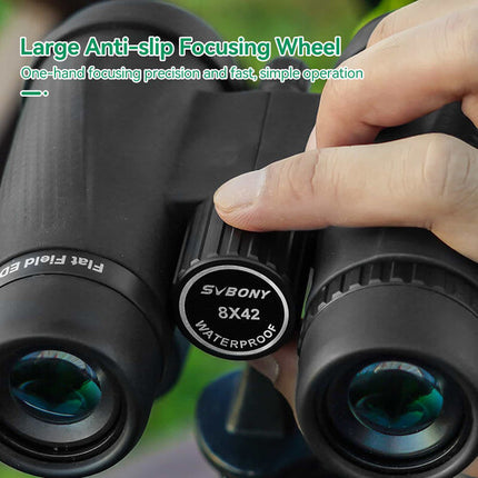 SVBONY 8x42 SA205 ED Prismáticos con vidrio de baja dispersión y campo plano