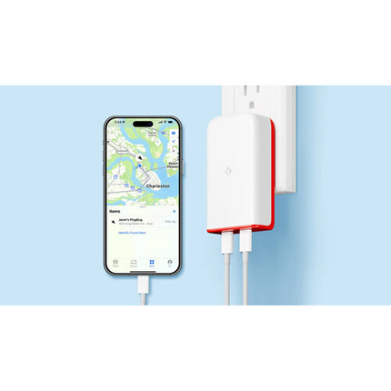 Twelve South PlugBug Cargador de Pared 120W 4 Puertos USB-C con Seguimiento