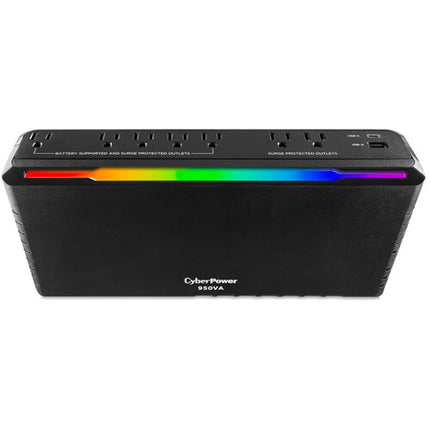 CyberPower GX950UC UPS de línea delgada 950VA 7 salidas RGB