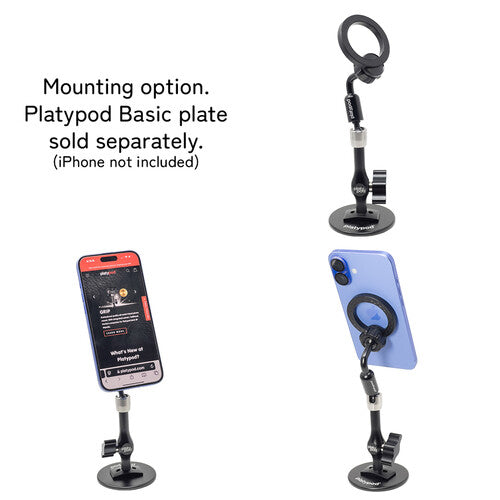 Platypod MagGrip Soporte Tripode Magnetico para Smartphone 1kg 3 8 16