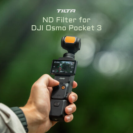 Tilta Kit de Filtros ND para DJI Osmo Pocket 3 5 a 8 Stops Vidrio Óptico Multicapa