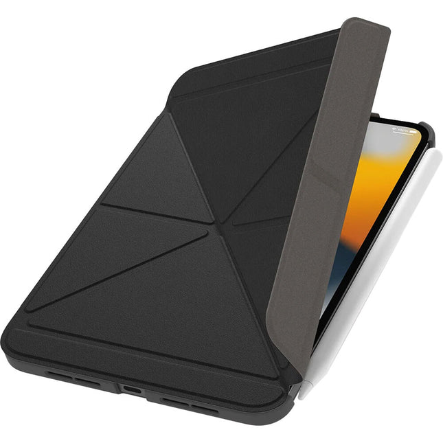 Moshi VersaCover Funda para iPad Pro 11 pulgadas M4 Negro Carbón Multifuncional con Cubierta Magnética