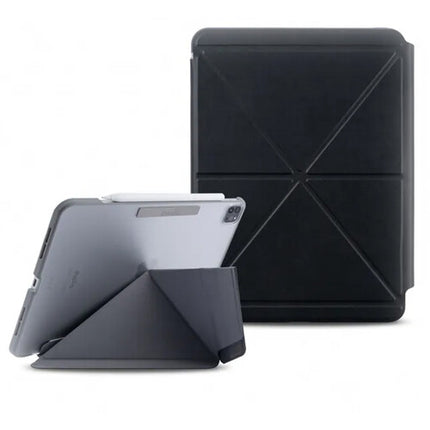 Moshi VersaCover Funda para iPad Pro 11 pulgadas M4 Negro Carbón Multifuncional con Cubierta Magnética