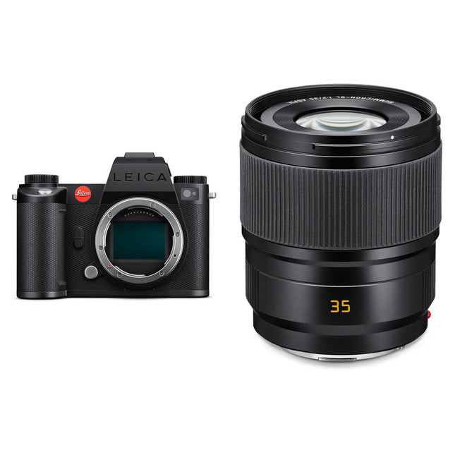 Leica SL3-S Cámara Sin Espejo 24MP 6K Grabación con Objetivo 35mm f2