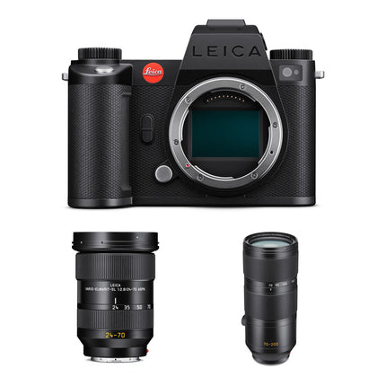 Leica SL3-S Cámara Sin Espejo 24MP Kit 24-70mm y 70-200mm f2.8