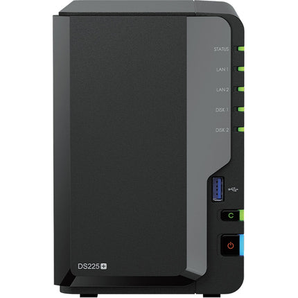 Synology DiskStation DS225+ NAS 2 bahías 2 0 GHz Intel 2GB RAM 2 5GbE