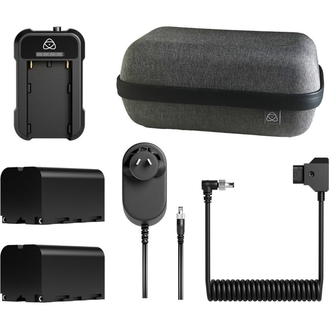 Atomos Universal Power Kit Kit de energía con baterías 5200mAh y cargador rápido