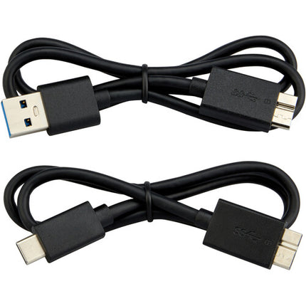Xcellon Lector de Tarjetas USB Multitarjeta Compatible SD UHS-II con Cables USB-C y USB-A