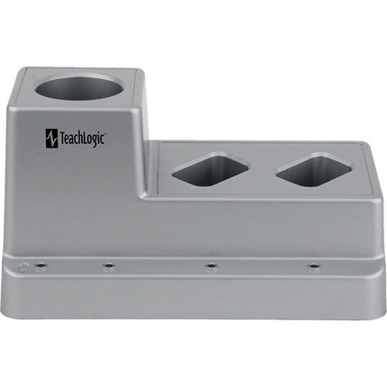 TeachLogic BRC-60 Cargador Drop-In para Micrófonos IR con Adaptador y Soporte para 2 Mics