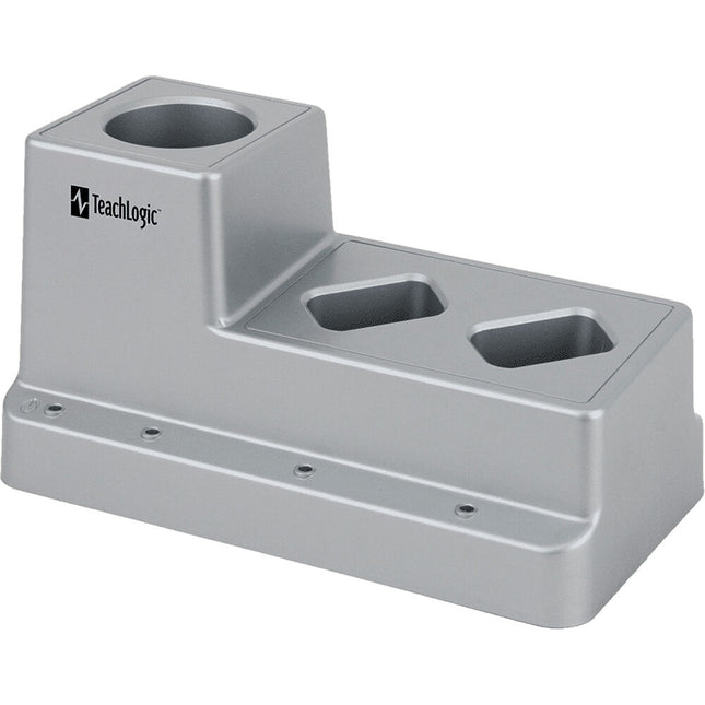 TeachLogic BRC-60 Cargador Drop-In para Micrófonos IR con Adaptador y Soporte para 2 Mics