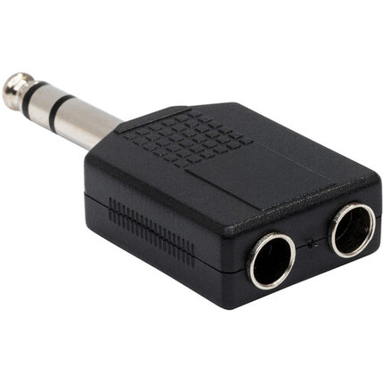 Adaptador Hosa Technology 1/4" Stereo Macho a 2 1/4" Stereo Hembra con Garantía Limitada