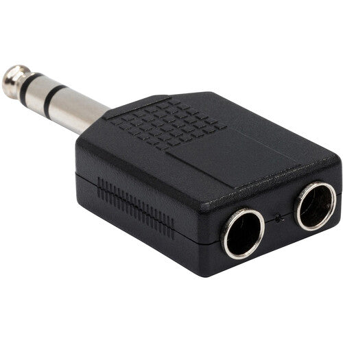 Adaptador Hosa Technology 1/4" Stereo Macho a 2 1/4" Stereo Hembra con Garantía Limitada
