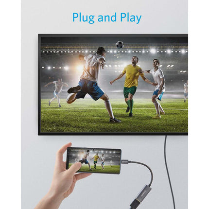 Anker 310 Adaptador USB-C a HDMI 4K 60Hz Cable Nylon Trenzado
