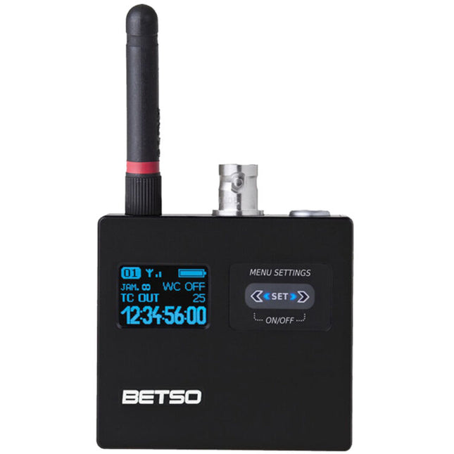 Betso SBOX-2RF Generador de Código de Tiempo y Reloj con RF 1640 pies rango OLED 1 pulg