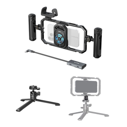 SmallRig Thermal Cage para Streaming con Trípode Mesa y Adaptador H11