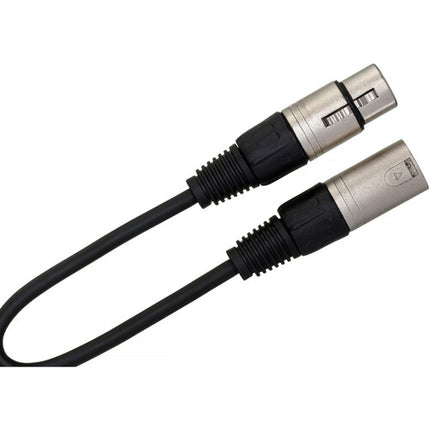 Hosa Technology Cable DMX 5-Pin XLR Macho a 3-Pin XLR Hembra 15 cm con Garantía Limitada