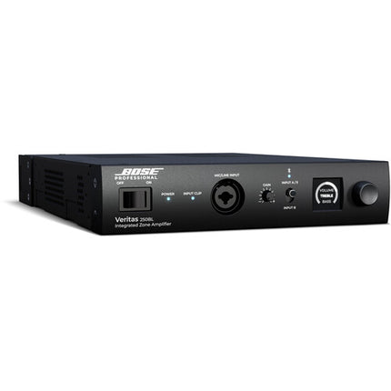 Bose Professional Veritas 250BL Amplificador de Zona Integrado y Mezclador Smart con Pantalla OLED Bluetooth y 30 Presets