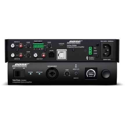 Bose Professional Veritas 1100BH Amplificador de Zona Integrado con DSP Bluetooth y Pantalla OLED