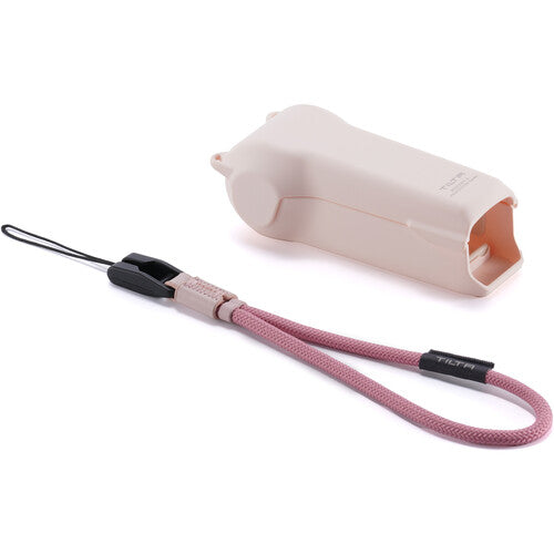 Tilta Funda Protectora para DJI Osmo Pocket 3 con Correa Snap Lock Rosa Claro