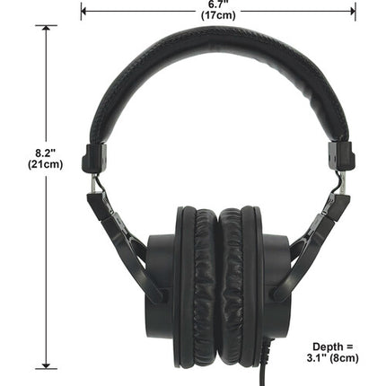 CAD MH500 Auriculares Cerrados Over-Ear 50mm Drivers Plegables