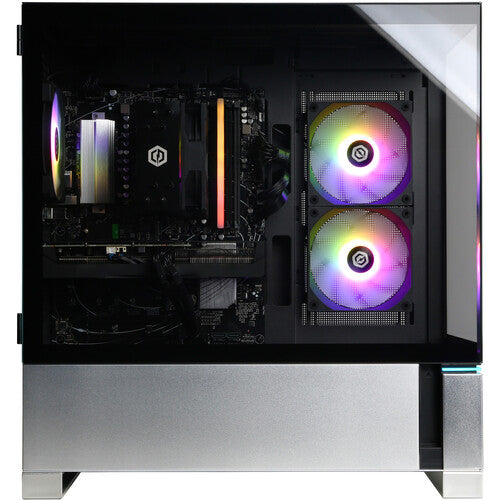 CyberPowerPC Gamer Master PC Escritorio AMD Ryzen 5 4.2GHz 16GB DDR5 1TB SSD RTX 5050 8GB RGB Teclado Ratón