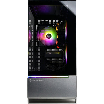 CyberPowerPC Gamer Master PC Escritorio AMD Ryzen 5 4.2GHz 16GB DDR5 1TB SSD RTX 5050 8GB RGB Teclado Ratón