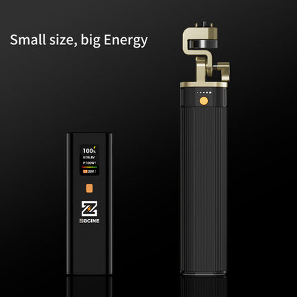 ZGCINE ZG-H50 Mini Empuñadura Batería 52Wh OLED USB-C