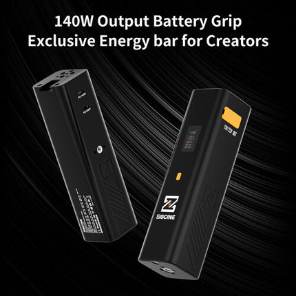 ZGCINE ZG-H110 Empuñadura Batería 110Wh 22V con Doble USB-C y D-Tap