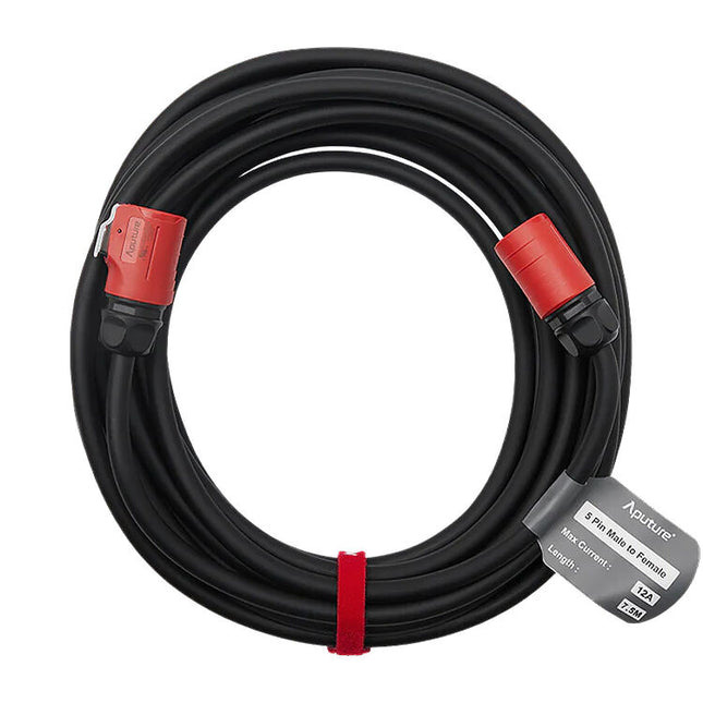 Aputure Head Cable para STORM 400x Cable Extensión 5 Pines 7.5 m