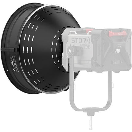 Aputure STORM Parallel Beam 70 Kit con Espejo Cassegrain 27.5 Pulgadas y Estuche de Vuelo