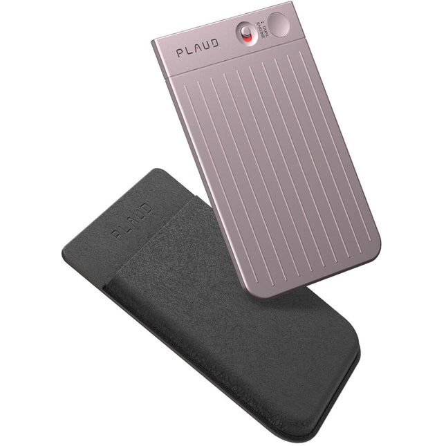 PLAUD AI NOTE Grabadora de Voz 64GB 30 Horas con Funda MagSafe Starlight